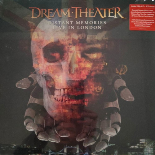 Dream Theater Distant Memories Live In London комплект нов, 4xLP сини винили + 3xCD