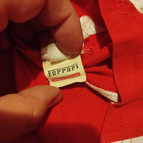 Puma Ferrari Short Sleeve Shirt used, Medium, Michael Schumacher era