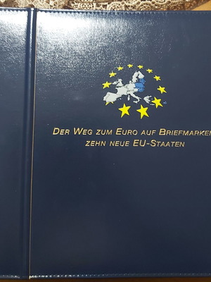 Άλμπουμ γραμματοσήμων Der Weg zum Euro 2004 σαν καινούργιο, Deutsche Post