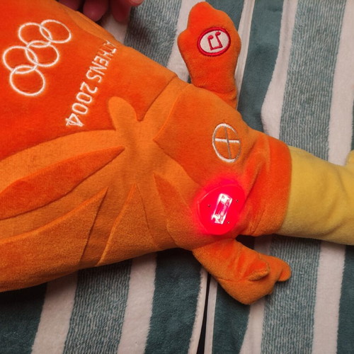 Athens 2004 Olympic Games Mascot Athena used, 52 cm