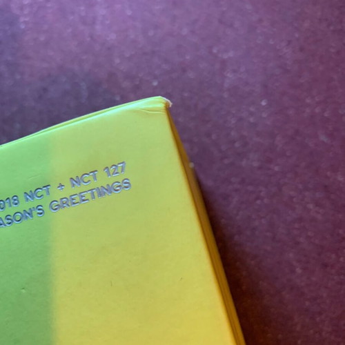 NCT Seasons Greetings 2018 used