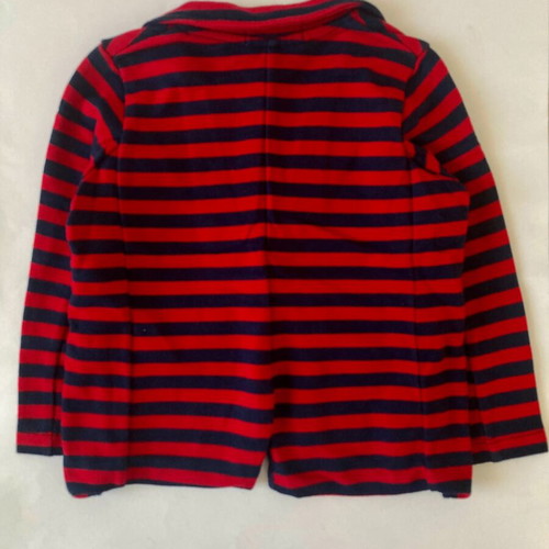 Children's striped blue-red H&M jacket used, 2-4 years