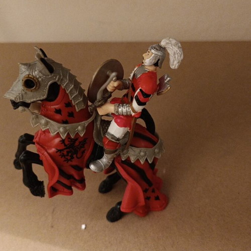 Knight and Horse Figure Set like new