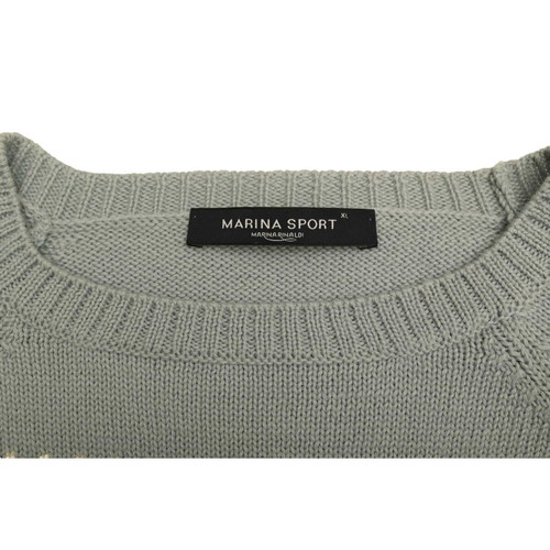 Marina Rinaldi woolen sweater used, size XL, beige