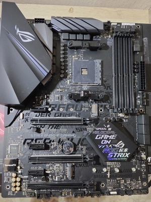 Asus ROG Strix B450-F Gaming μητρική κάρτα μεταχειρισμένη, AMD AM4 socket, ATX