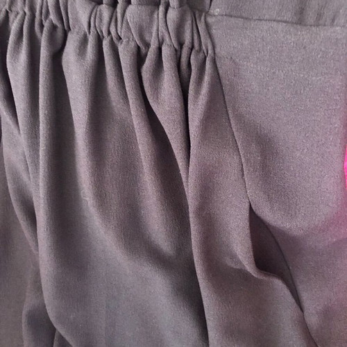 Asos black dress used with back opening and Japanese design