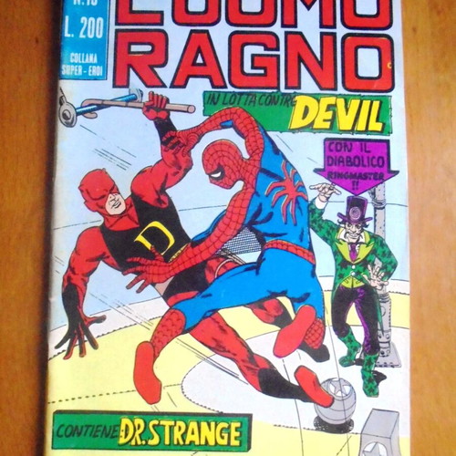 Spiderman #12 Italian edition comic book used