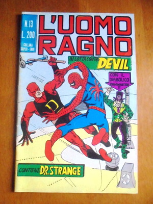 Spiderman #12 Italian edition comic book used