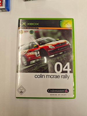 Xbox OG Colin Mcrae Rally 04 used, German