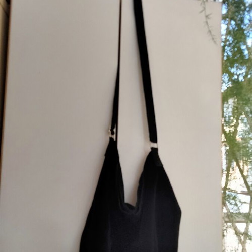 Black Hobo Slouchy Shoulder Bag like new, large capacity