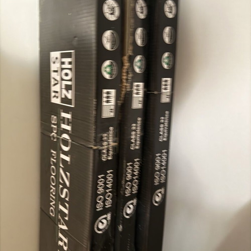 SPC flooring with vinyl click system, new, pack of 5 boxes
