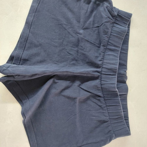 Children's shorts, dark blue, cotton, size 128 cm, age 8-10
