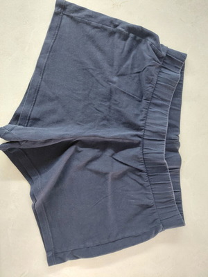 Children's shorts, dark blue, cotton, size 128 cm, age 8-10