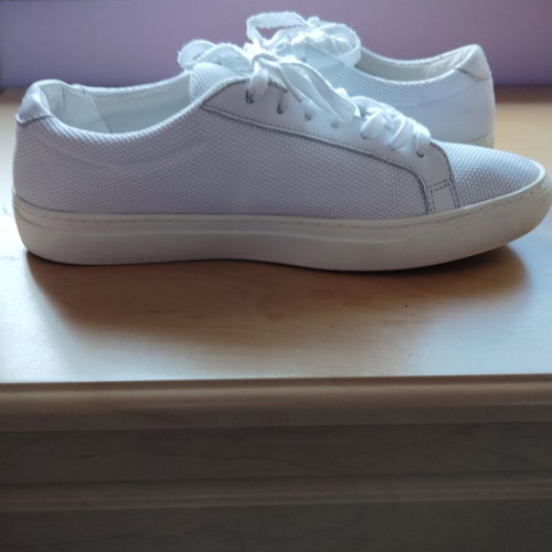 Lacoste men's sports sneakers used, size 42, white