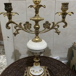 Vintage candlestick 3 arms used