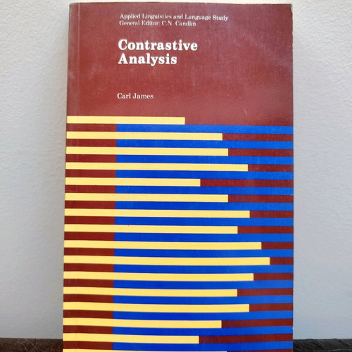 Contrastive Analysis book like new, English university edition