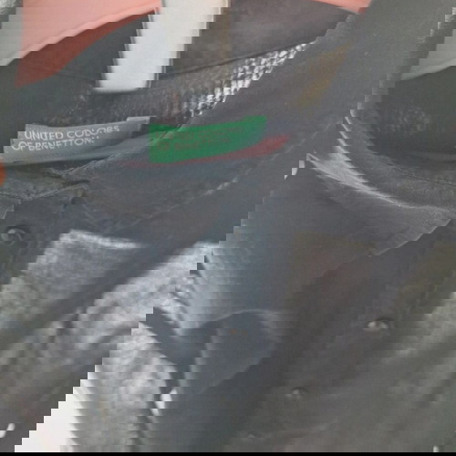 Πουκάμισο μαύρο benetton xs