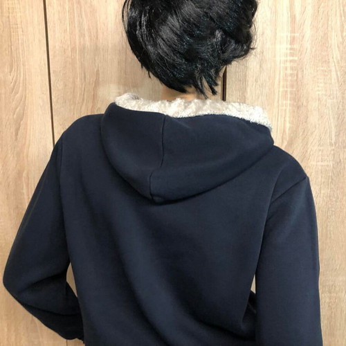 Senrise sweatshirt like new, blue and yellow, size M