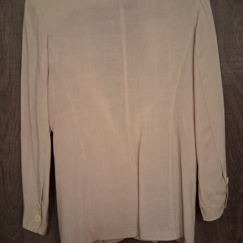 Linen suit Gianni Rodini like new, beige, size S