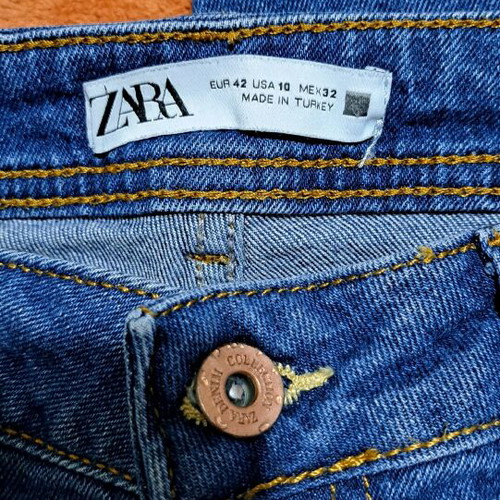 Zara jeans no 42 like new, blue