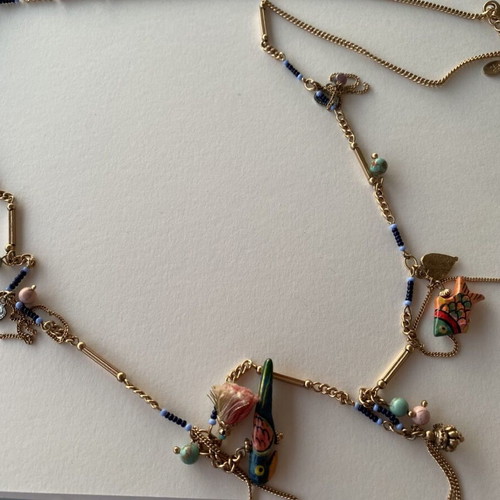 Accessorize necklace set of 3 new, multicolor