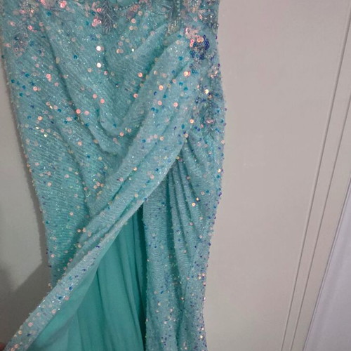 Shein turquoise dress like new, size XS