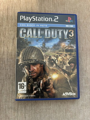 Call of Duty 3 παιχνίδι για PlayStation 2 μεταχειρισμένο, πλήρες