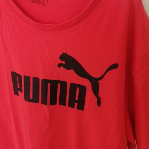 Puma men's cotton t-shirt XL new, red