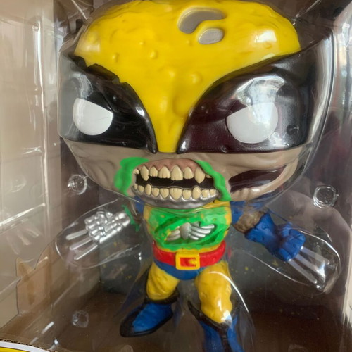 Funko POP! Marvel Zombies Zombie Wolverine Bobble-Head Supersized 10" употребяван