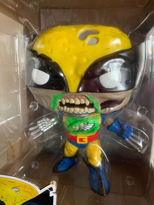 Funko POP! Marvel Zombies Zombie Wolverine Bobble-Head Supersized 10" употребяван