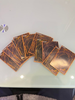 Yu Gi Oh cards used
