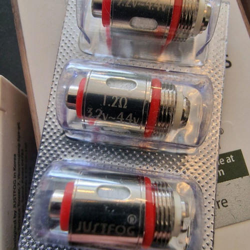 Justfog vape coils new pack of 16 1.2 ohms