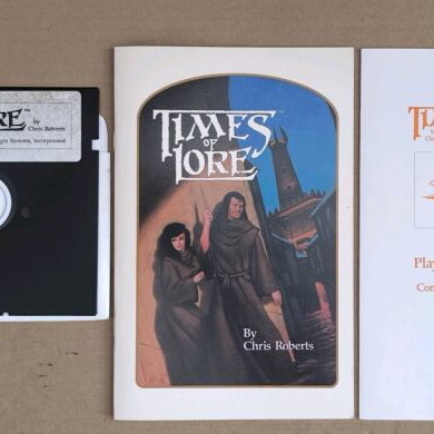 Times Of Lore (Origin) Commodore Disk like new