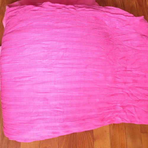 Jersey mako fabrics pink like new, 1.5 meters
