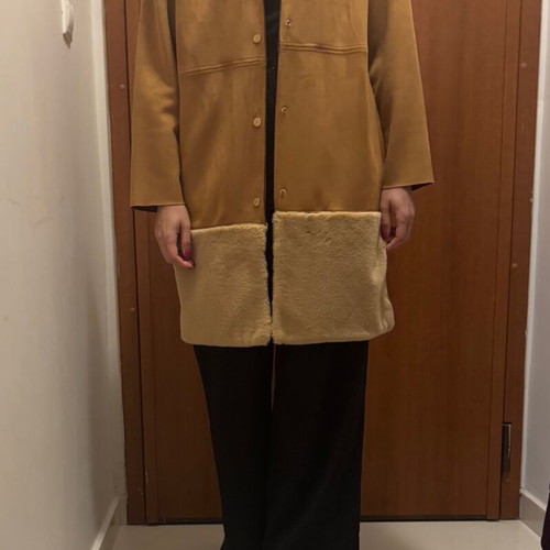 Zara coat used orange, size S/36/8