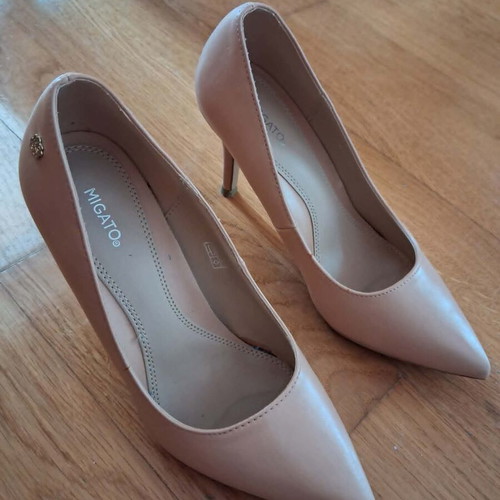 Migato beige pumps like new, heel height 8 cm, size 37