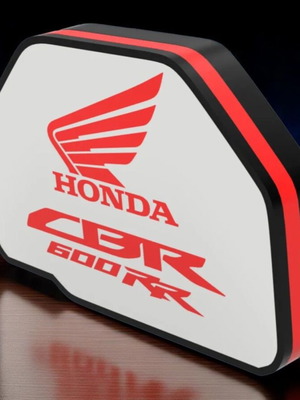 Lightbox Honda CBR 600RR new, racing fan art decorative lamp