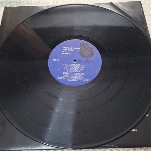 Donald Byrd Stepping Into Tomorrow LP like new, jazz