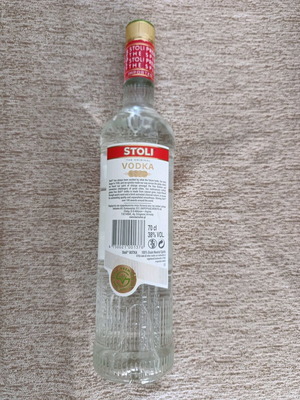 Stoli Vodka new bottle