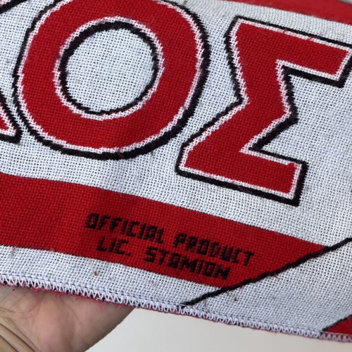 Authentic Olympiakos knitted scarf, official product PAE