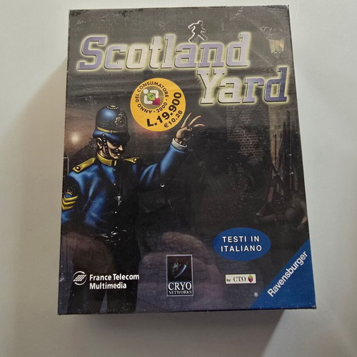Scotland Yard PC game new big box 1998 in excellent condition