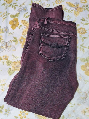 Women's denim pants like new, straight fit, size XL 42