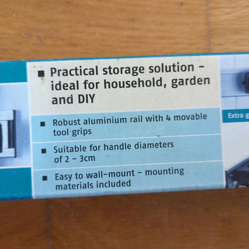 Tool holder new with 4 movable aluminum clips