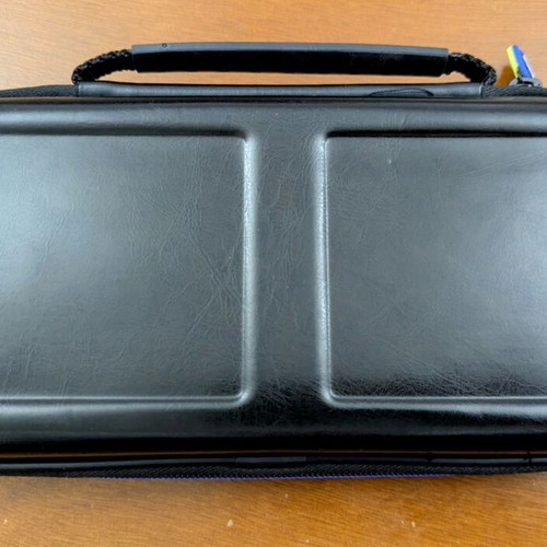 Deluxe Nacon Travel Case for Nintendo Switch with Splatoon 3 design like new