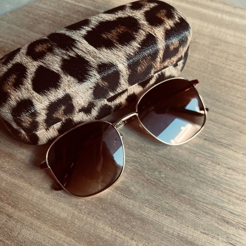Gianni Venturi sunglasses new, brown and gold tones