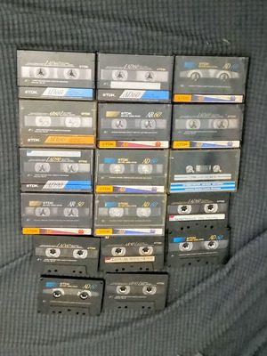 TDK AD AR 17 cassette tapes used, pack