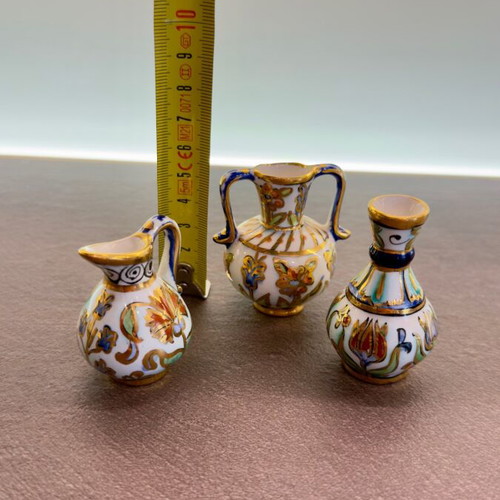Ikaros Rhodes miniatures set like new, 3 pieces