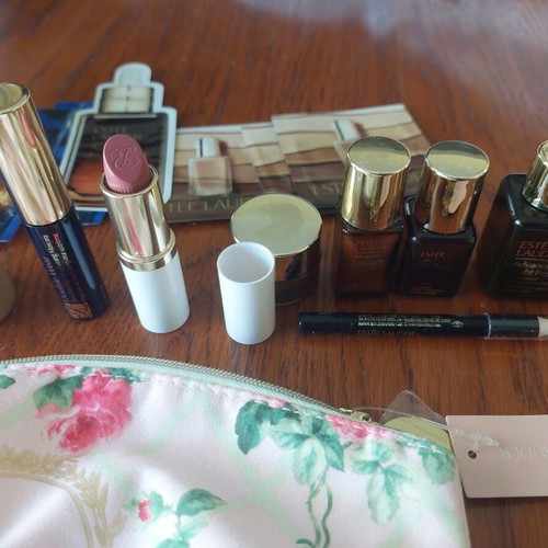 Estée Lauder x Ladurée Paris Gift Set with Floral Pouch
