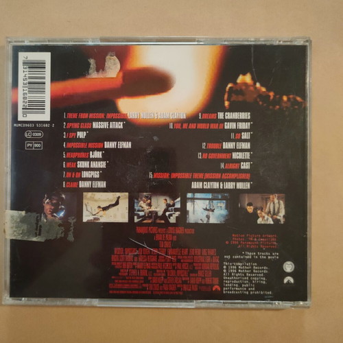 Mission Impossible CD used