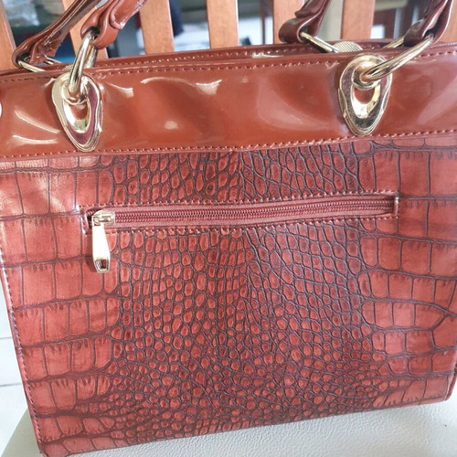 Handbag like new, brown